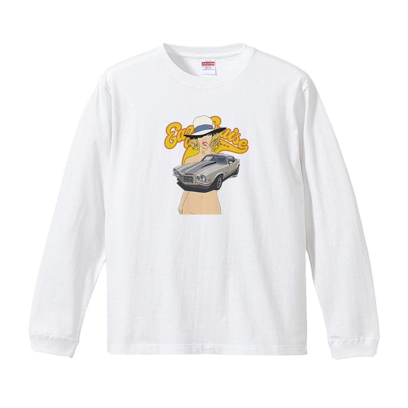 村田峻治 画伯 EASYCRUISEコラボ ロングTシャツ ロンT リブ付き 長袖