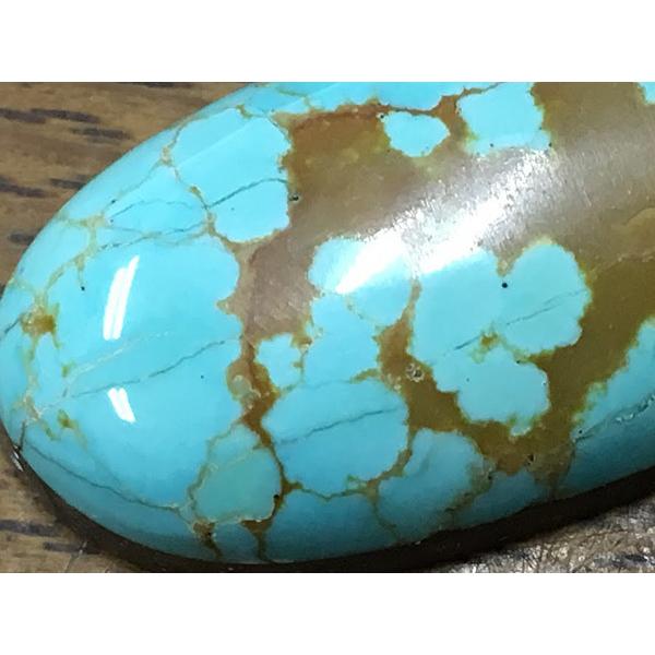 ナンバーエイト No.8 ターコイズ カボション 24ct (#8-43) ルース