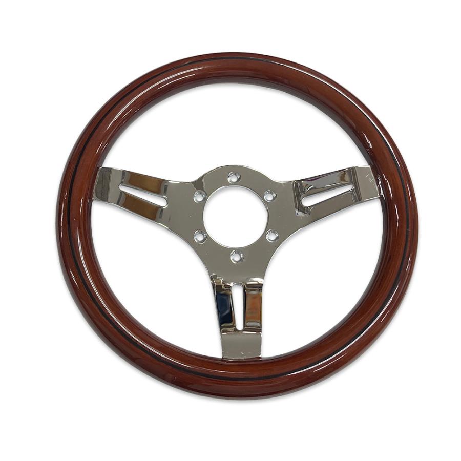 木製 ウッド ステアリング 29φ モモ 6穴 旧車 usdm jdm 族車