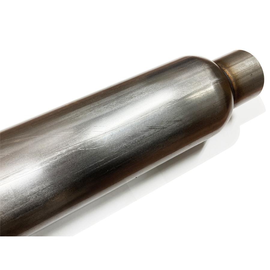 グラスパック ステンレス マフラー 超ロング管 インレット 2.5インチ