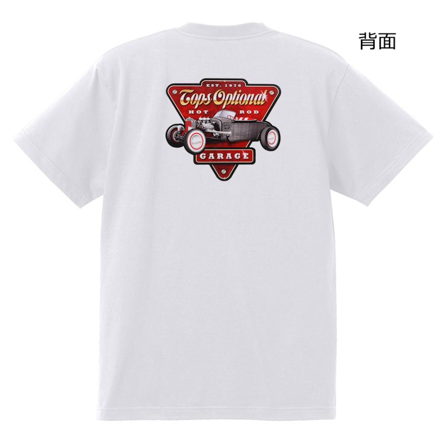 ホットロッド Tシャツ H30 黒地へ変更可能 マッスル フォード ドラッグ