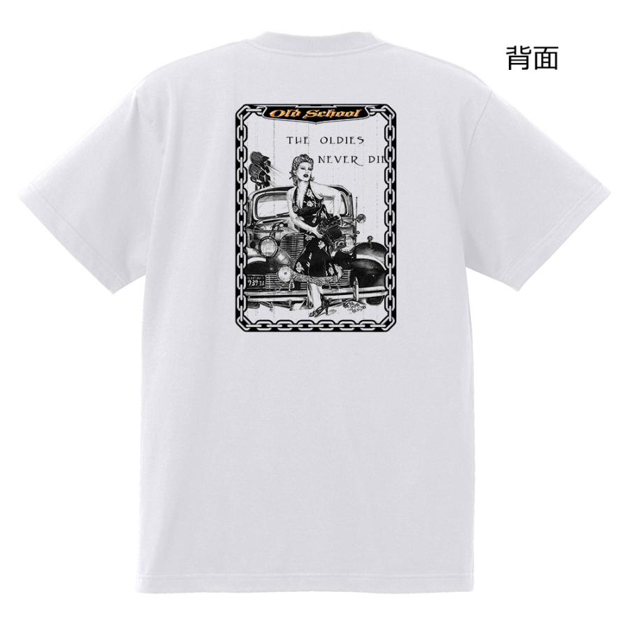 ローライダー Tシャツ 白 56 ミューラルオールドスクール シボレー
