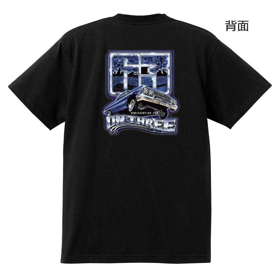 ローライダー Tシャツ 黒 79 ギャング インパラ ハイドロ 1958 1959 