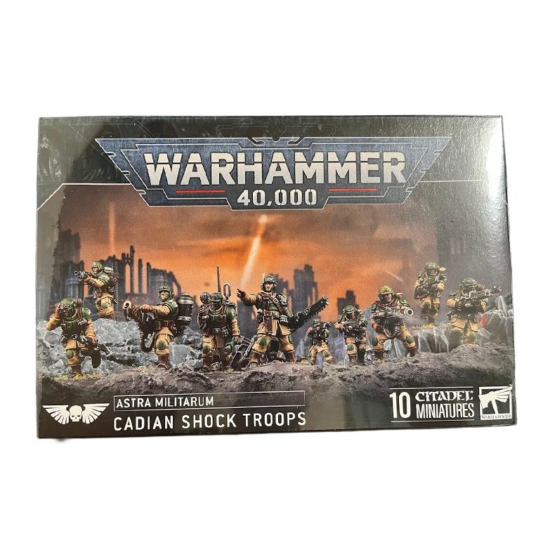 【新品】ウォーハンマー40k アストラ・ミリタルム　ケイディア・ショックトループ ウォーハンマー アストラ・ミリタルム：ケイディア・ショックトループ