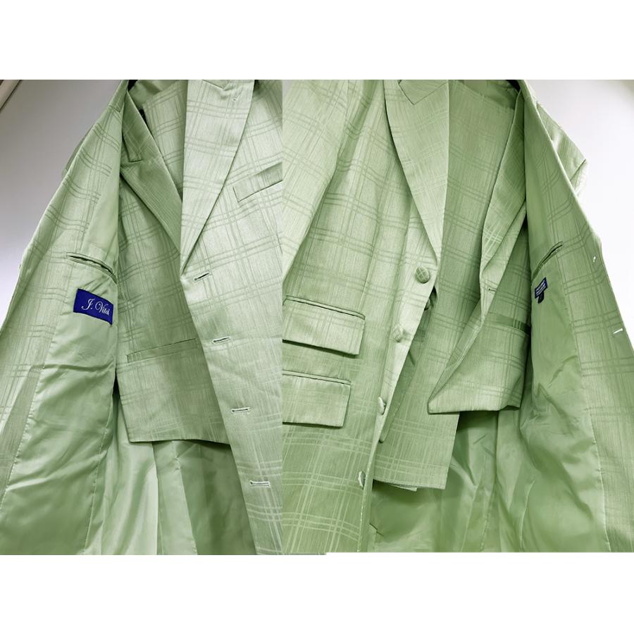 値下げ ZOOT SUITS ズートスーツ ライムグリーン 黄緑系 格子柄 値下げ ZOOT SUITS ズートスーツ ライムグリーン 黄緑系 格子柄