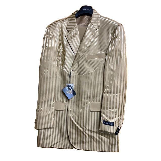 2915)ZOOT SUITS ズートスーツ ベージュ 茶系 46L40W 新品 2915)ZOOT SUITS ズートスーツ ベージュ 茶系 46L40W 新品
