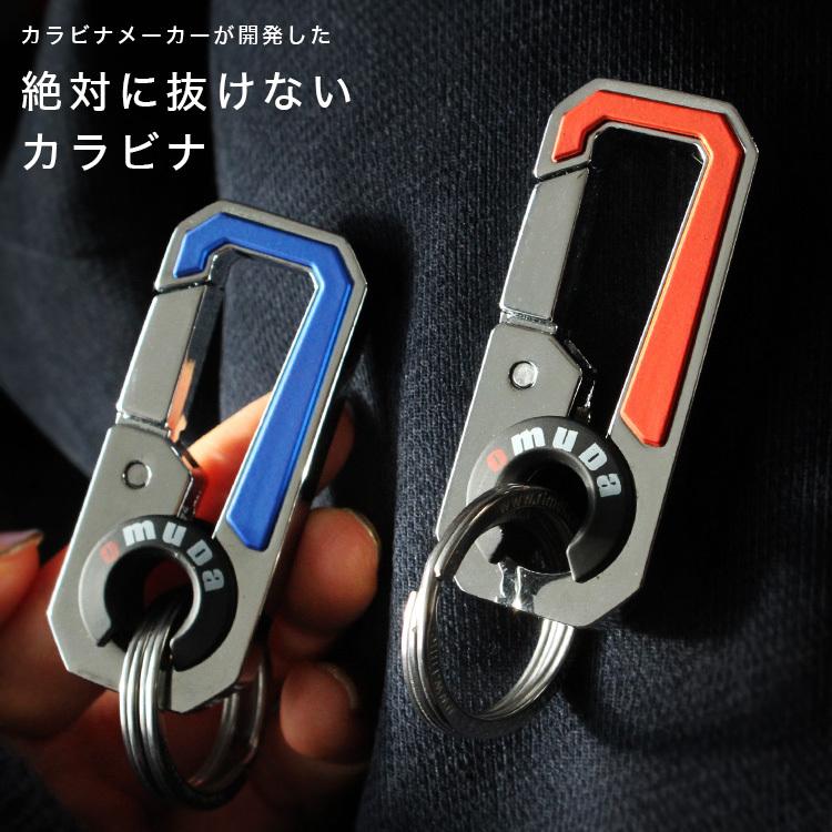 OMUDA カラビナ キーホルダー メンズ レディース ユニセックス ロック