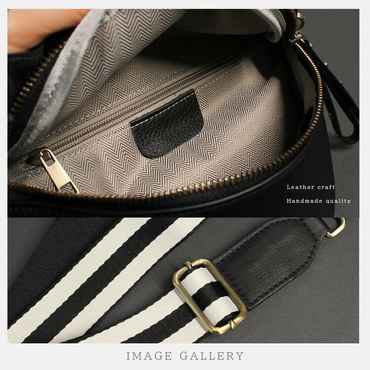 レザーバッグ ボディバッグ ショルダーバッグ メンズ レディース ユニ