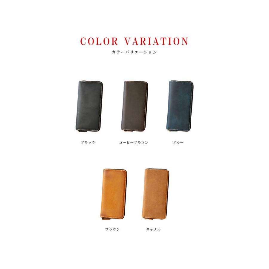 長財布 オイルレザー メンズ イタリアンレザー ブラウン ヌメ革 総革 本革 13d87ed4b59a4662c87aceb34e90dc