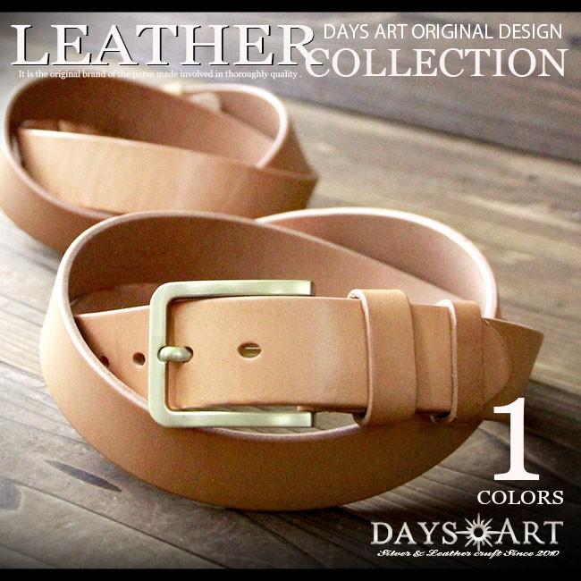 d.i.a ゴールド装飾レザーベルト 本革 ベルト メンズ ビジネス イタリア製 ゴールドバックル