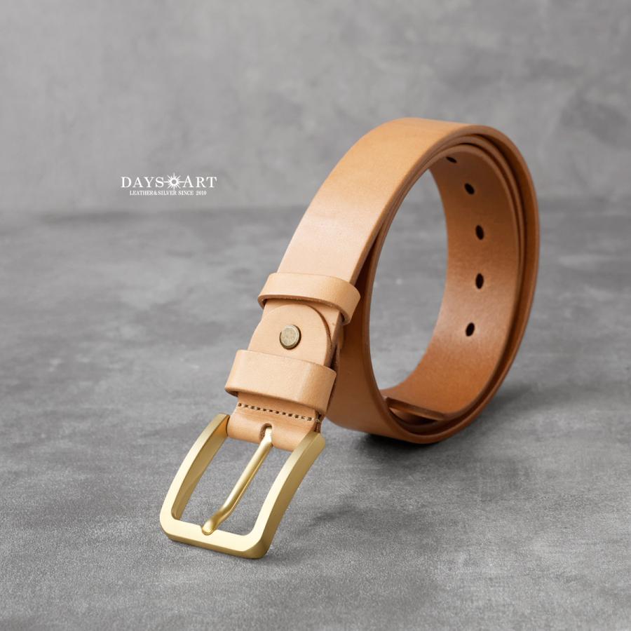 ベルト メンズ ヌメ革 本革レザーベルト サドルレザーベルト 大きい