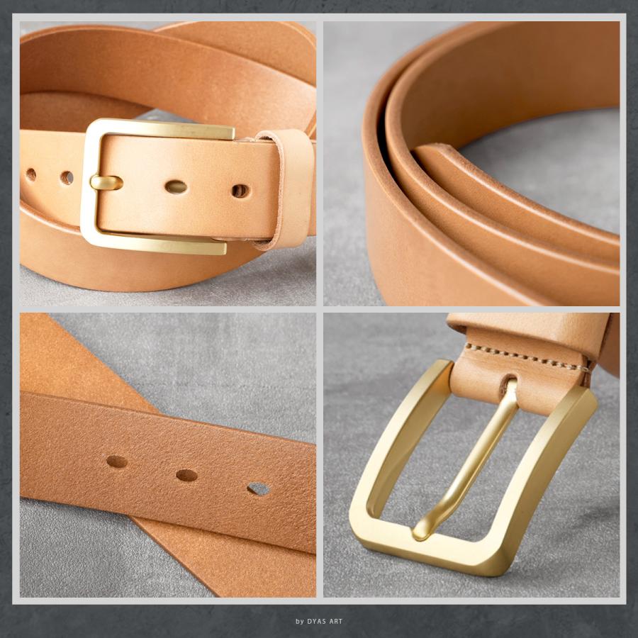 ベルト メンズ ヌメ革 本革レザーベルト サドルレザーベルト 大きい