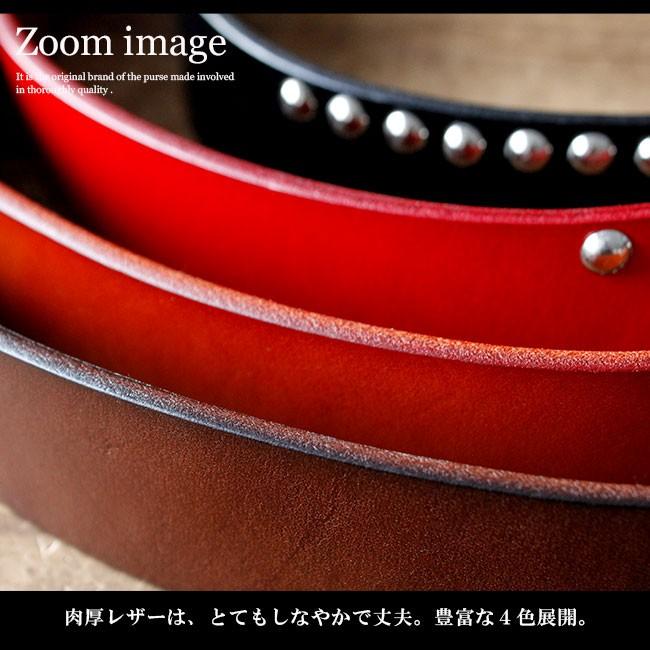 スタッズベルト メンズ 本革 レザー | ブランド登録なし | 04