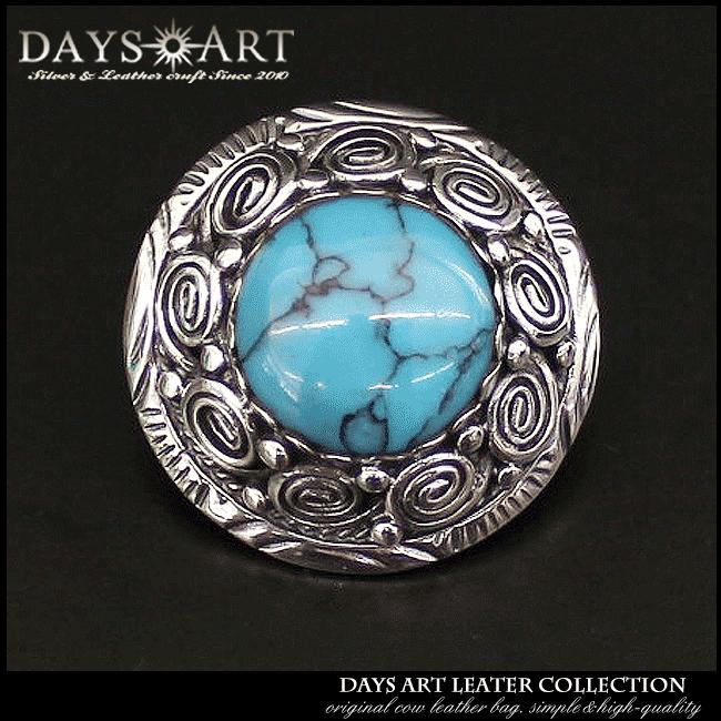 ナバホ族 シルバーバックル ターコイズ 銀 925 デカい インディアン