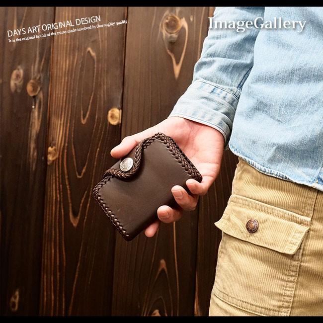 名刺入れ カードケース メンズ 本革 牛革 ヌメ革 メール便対応 | DAYSART | 07