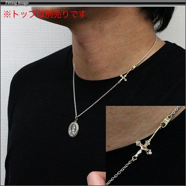good vibrations ネックレスチェーン シルバー925製 メンズ 十字架