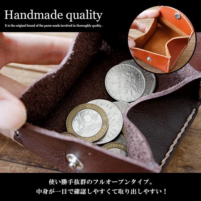 コインケース レディース 使いやすい メンズ 本革 ハンドメイド