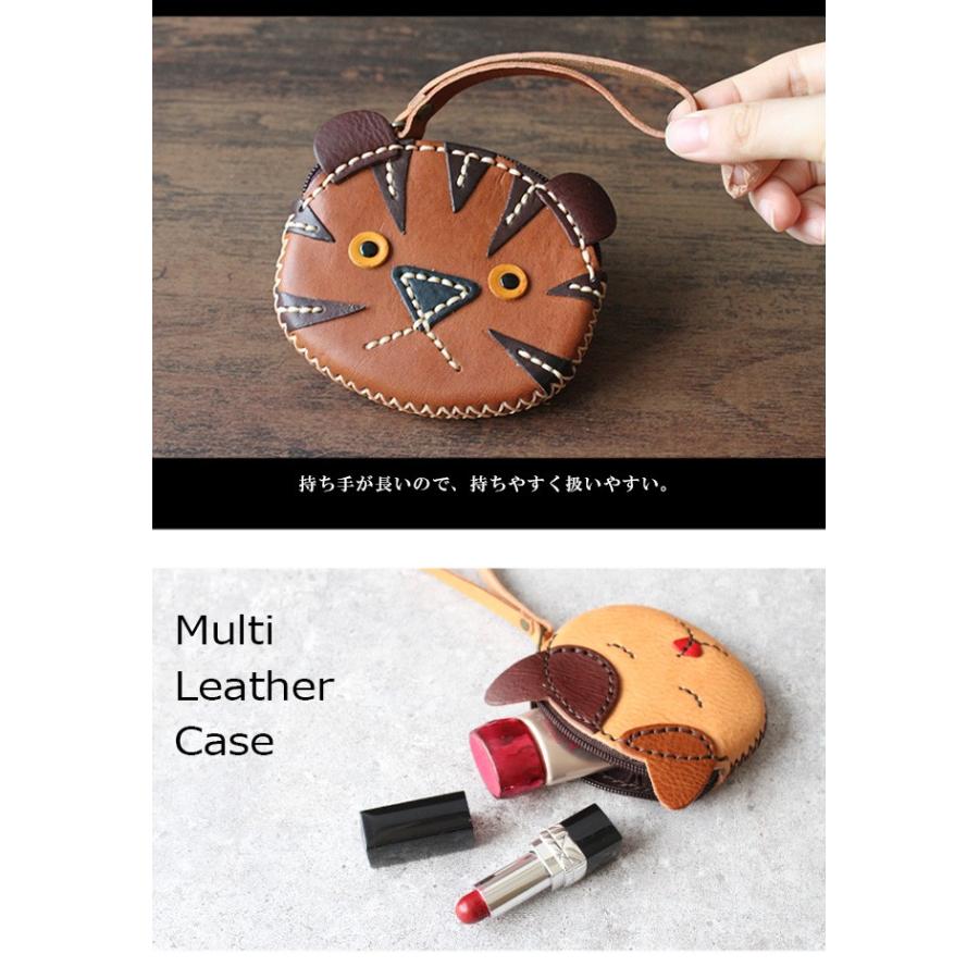 コインケース レディース 使いやすい メンズ 本革 レザー アニマルデザイン ストラップ付 小銭入れ 小物入れ 猫 犬 トラ猫 鶏 豚 熊 :  革財布・シルバー専門店 Days art - 通販 - Yahoo!ショッピング