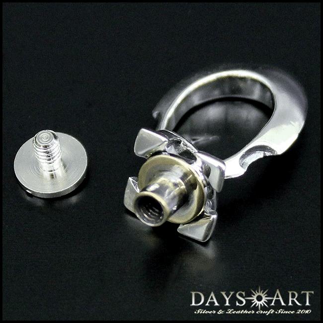 ドロップハンドル ウォレットチェーン用 ジョイントパーツ シルバー925