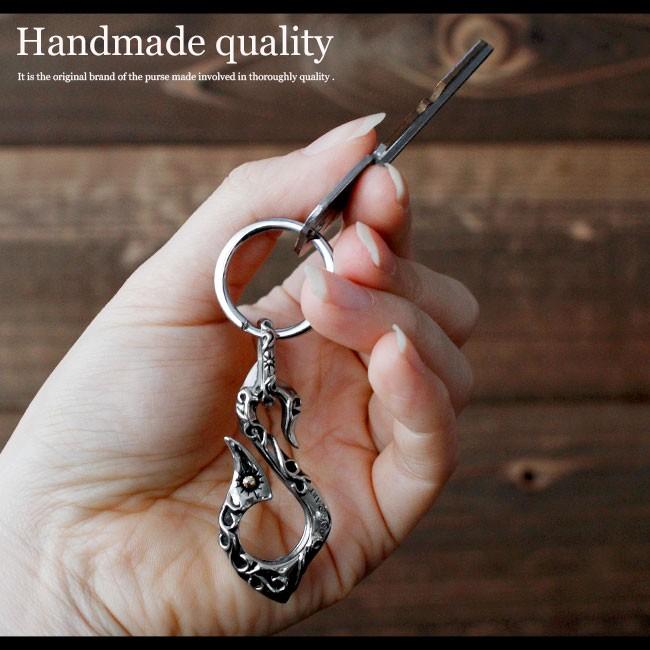 キーフック キーホルダー メンズ 真鍮製 ブラスキーリング DYASARTオリジナルフック | DAYSART | 04