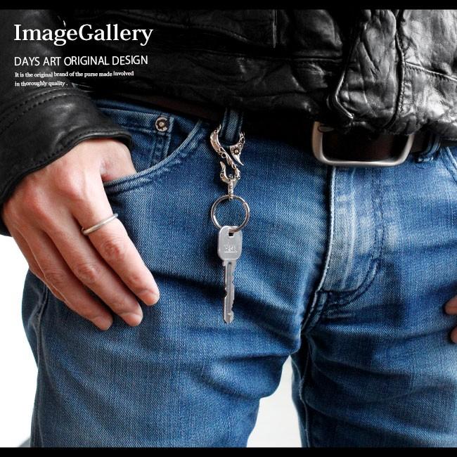 キーフック キーホルダー メンズ 真鍮製 ブラスキーリング DYASARTオリジナルフック | DAYSART | 05