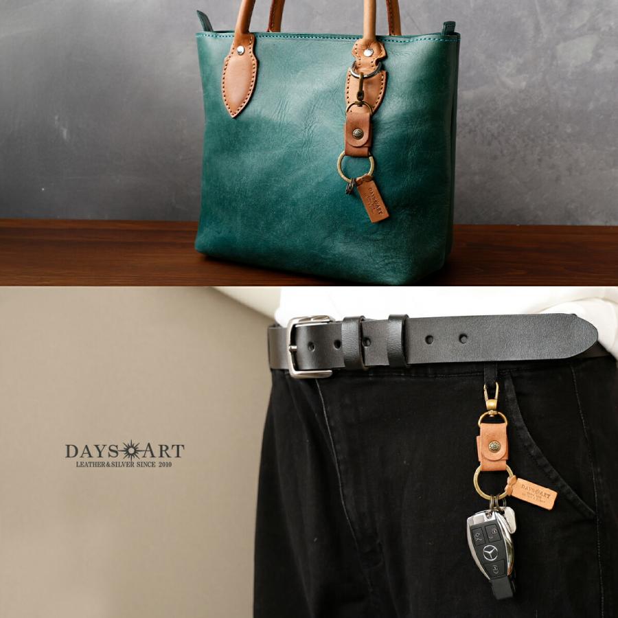 キーホルダー 本革 メンズ レディース 日本製 イタリアンレザー イルポンテ マヤレザー カラビナ スマートキー 車 鍵 DAYSART |  | 34