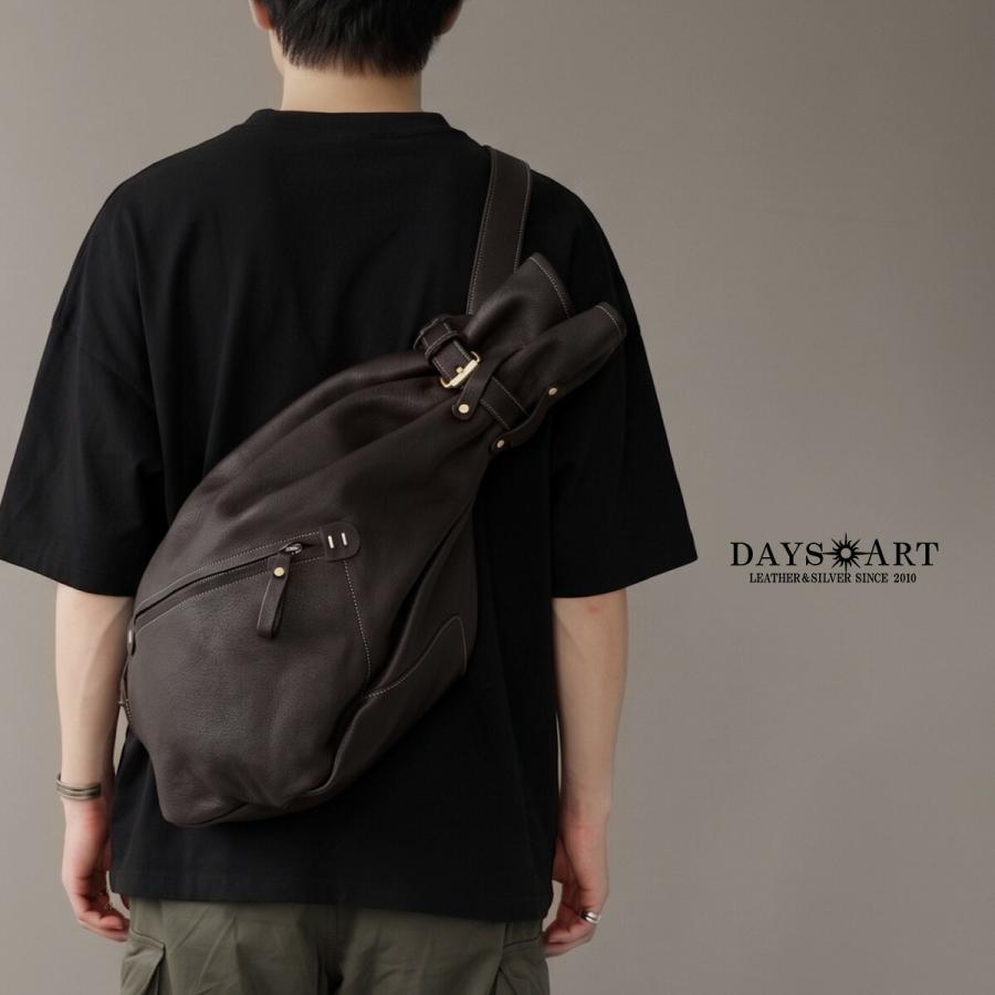 DAYSART（デイズアート） ボンサック 本革レザー メンズ ボディバッグ