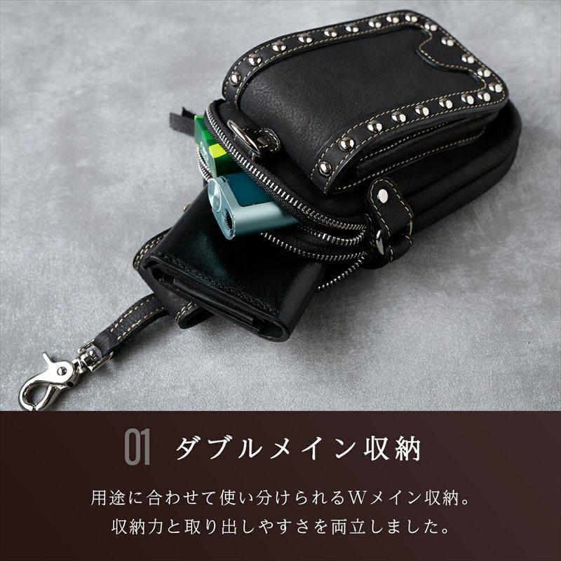 DAYSART（デイズアート） ベルトポーチ 本革レザー メンズ ヒップ