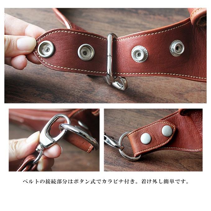 ボディバッグ 本革レザー メンズ アウトドア ウエストバッグ 通勤 通学 レジャー | DAYSART | 06