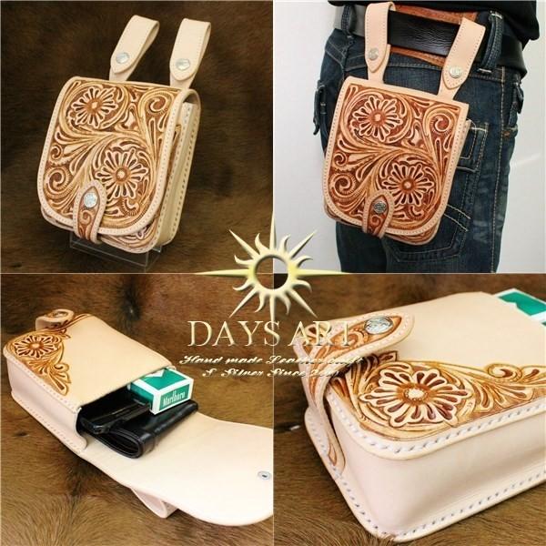 DAYSART（デイズアート） ベルトポーチ メディスンバッグ 本革レザー