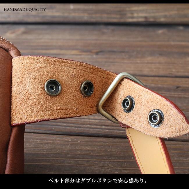 ウエストポーチ 本革レザー ミニバッグ メンズ ウエストバッグ 斜め掛け 財布 スマホ タバコ アウトドア カジュアル | DAYSART | 03