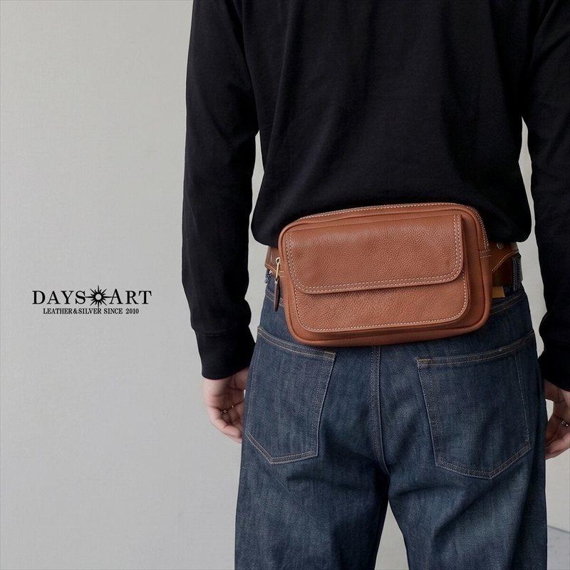 DAYSART（デイズアート） ウエストポーチ 本革レザー ミニバッグ