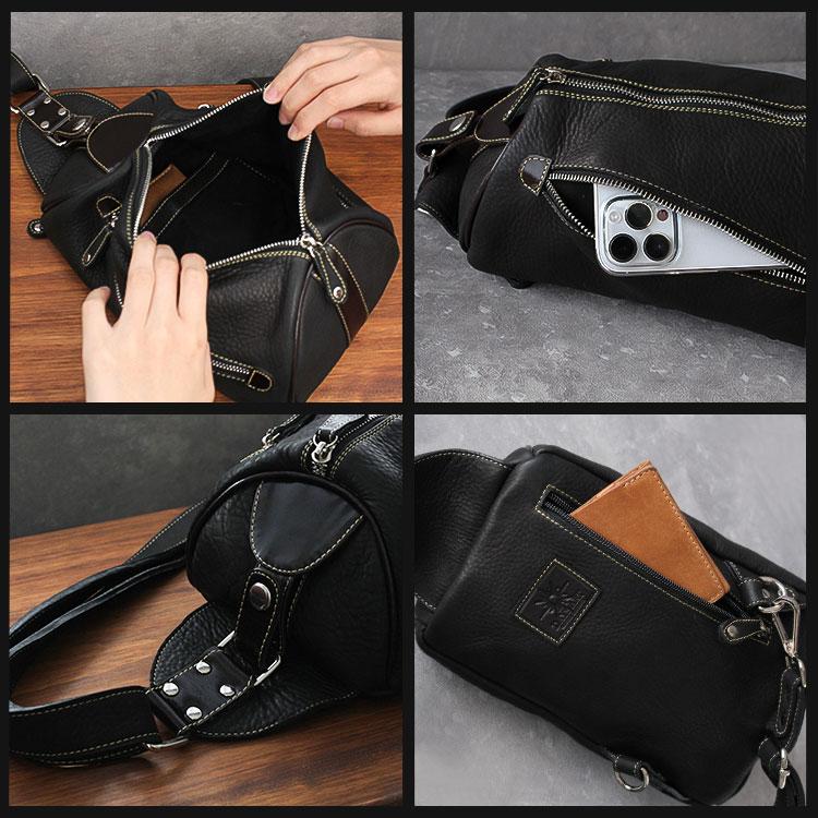 ボディバッグ 本革 牛革 メンズ レザーバッグ | DAYSART | 07