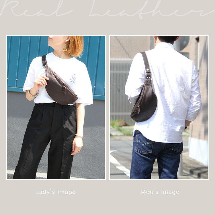 ウエストバッグ 本革レザー ミニバッグ メンズ ウエストポーチ 斜め掛け アウトドア カジュアル | DAYSART | 02