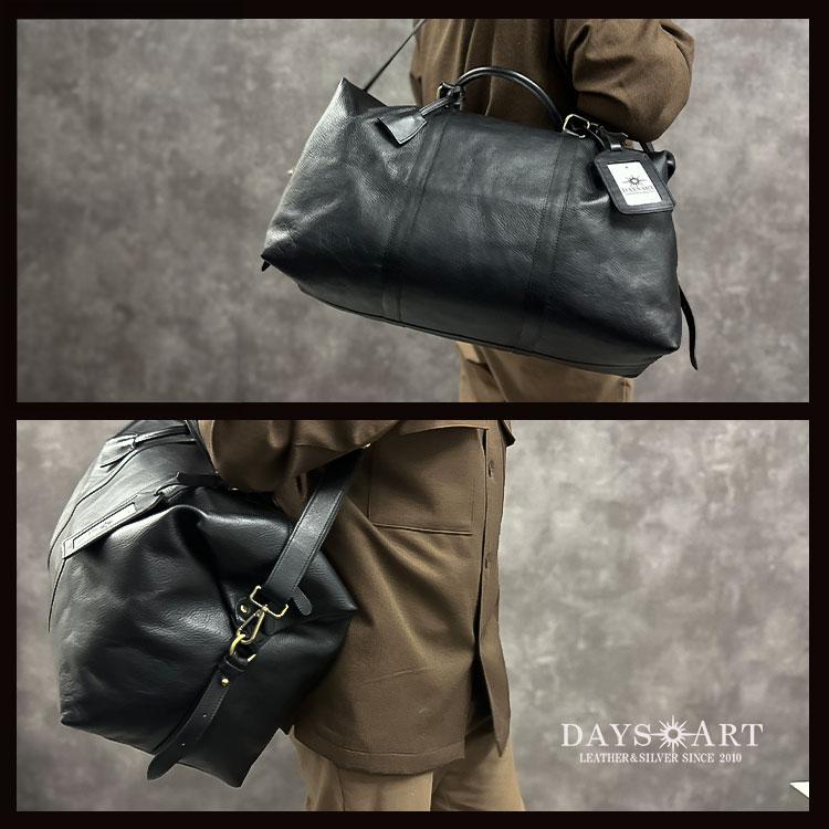 DAYSART（デイズアート） ボストンバッグ 本革レザー メンズ