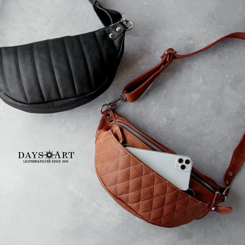 DAYSART（デイズアート） ボディバッグ 本革レザー メンズ ウエスト