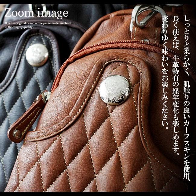 DAYSART（デイズアート） ボディバッグ 本革レザー メンズ ダイヤ