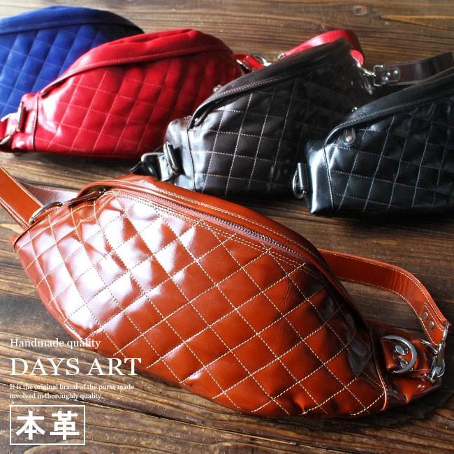 DAYSART（デイズアート） ボディバッグ 本革レザー メンズ スリング