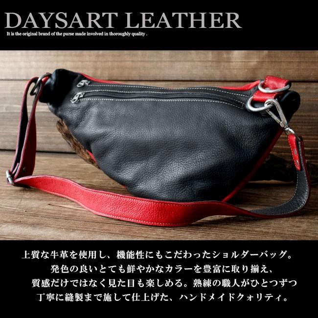 DAYSART（デイズアート） ボディバッグ レザー メンズ 斜め掛け ワン