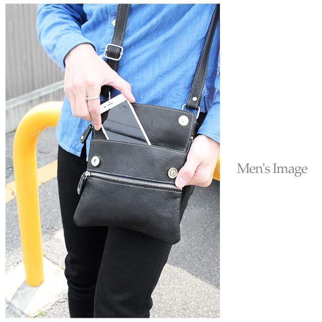 ショルダーバッグ 本革レザー ミニバッグ メンズ レディース ポーチ アウトドア 旅行 | DAYSART | 12