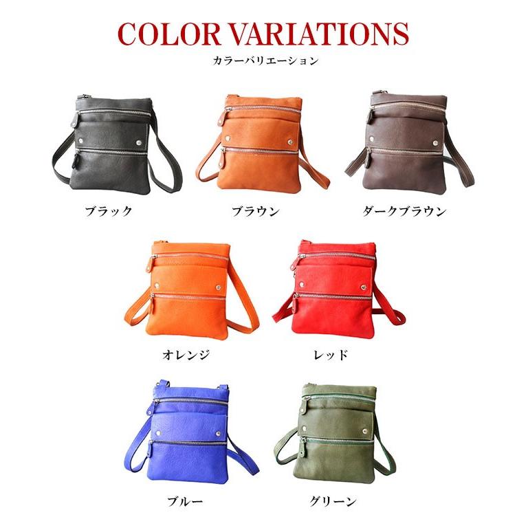 ショルダーバッグ 本革レザー ミニバッグ メンズ レディース ポーチ アウトドア 旅行 | DAYSART | 15