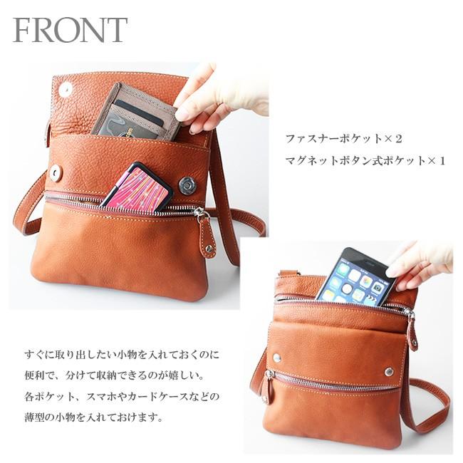 ショルダーバッグ 本革レザー ミニバッグ メンズ レディース ポーチ アウトドア 旅行 | DAYSART | 05