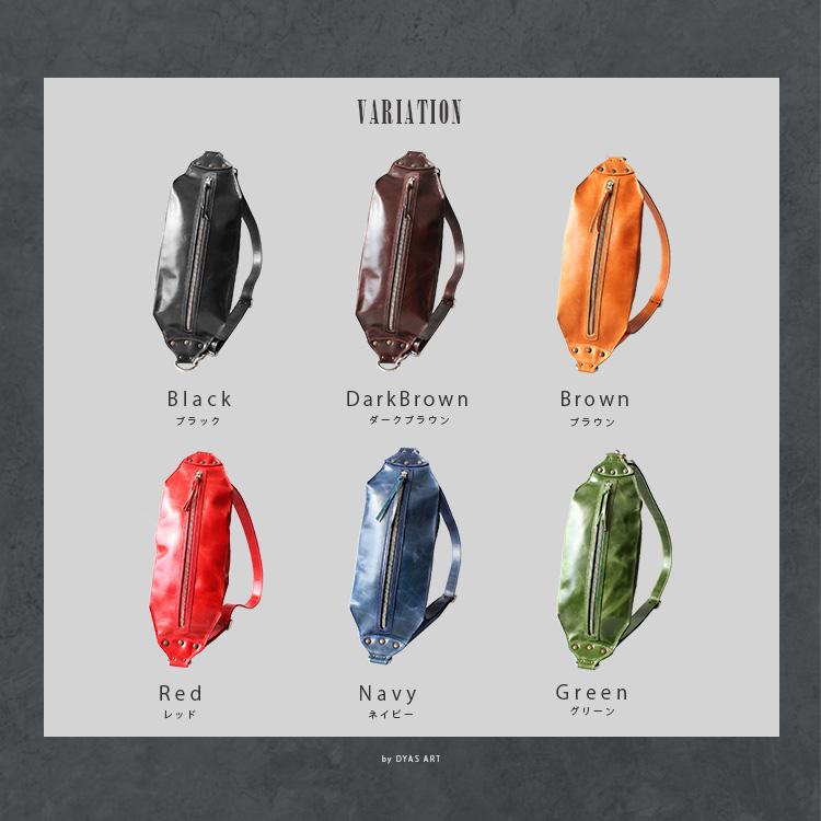 DAYSART（デイズアート） ボディバッグ メンズ レディース 本革