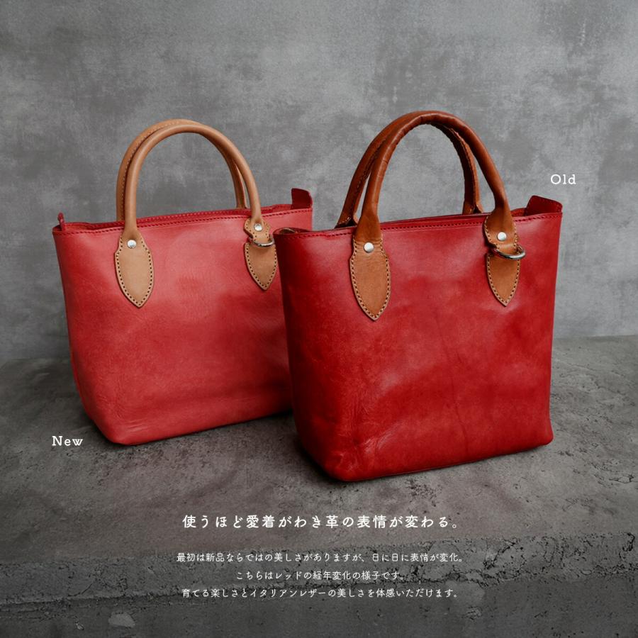ミニトート イタリアンレザー タンニン鞣し革 トートバッグ レザーバッグ メンズ レディース 本革 マヤレザー ツートン ギフト |  | 31
