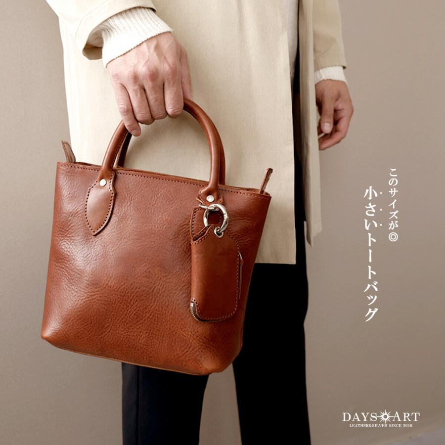 デイズアート ミニトートバッグ DAYSART（デイズアート） トートバッグ 本革 ミニトート 小さめ メンズ