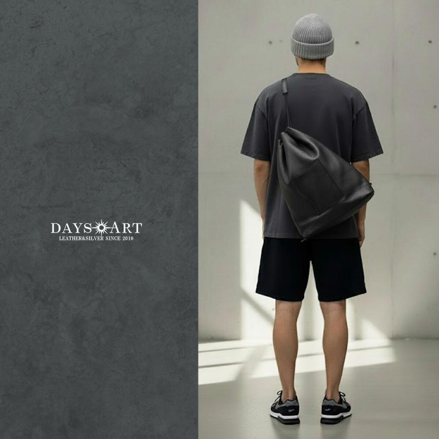 DAYSART（デイズアート） リュック 本革 メンズ ナップサック レザー
