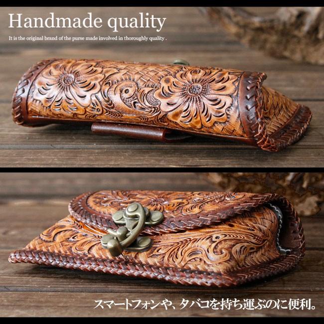 ベルトポーチ メンズ 本革 ヒップバッグ メディスンバッグ サドル