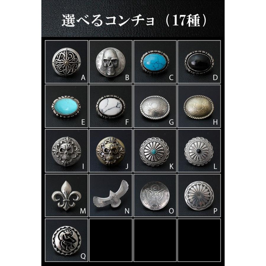 DAYSART 財布 長財布 メンズ 本革レザー 三つ折り バイカーズ