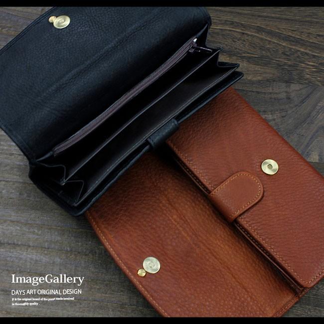 長財布 レザーウォレット メンズ 本革 カーフスキン 3つ折り セパレート式 シンプル 小銭入れあり 定期入れ | DAYSART | 02