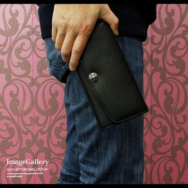 長財布 レザーウォレット メンズ 本革 カーフスキン 3つ折り セパレート式 シンプル 小銭入れあり 定期入れ | DAYSART | 09